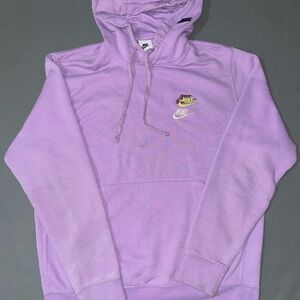 Nike NSW Essentials Purple Pullover Hoodie Men's Size M DD4666